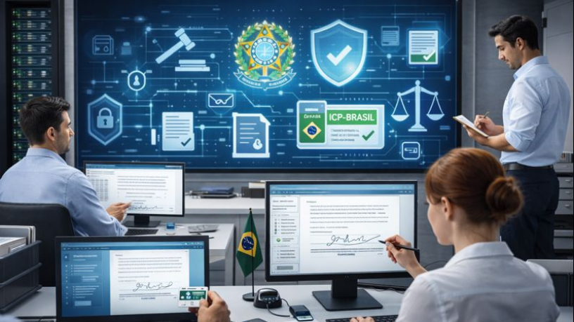 Nexdata Tecnologia Ltda explica a validade jurídica do ICP-Brasil em fluxos digitais.